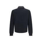Prada Black Wool Oves Aries Full-Length Jacket