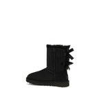 UGG Black Calf Leather Bos Taurus Boots