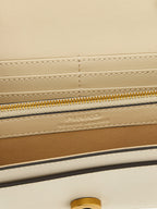 PINKO White Calfskin Cardholder