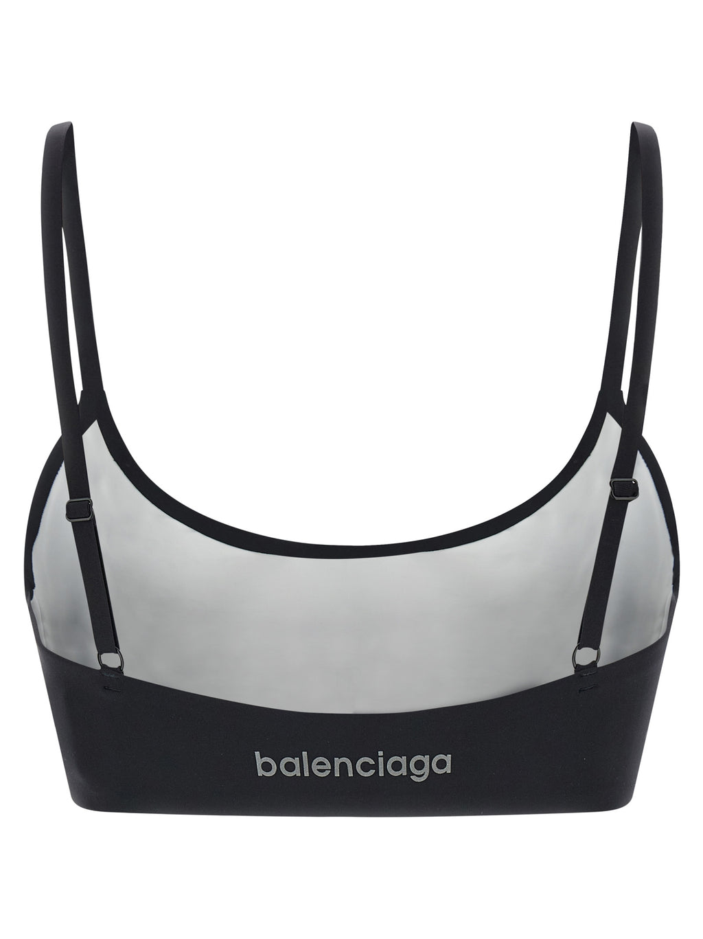 Balenciaga Black Polyamide Sport Bra