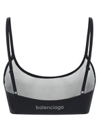 Balenciaga Black Polyamide Sport Bra