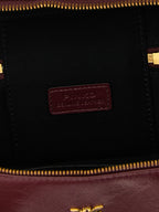 PINKO Bordeaux Calfskin Crossbody Bag