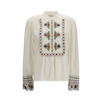 Isabel Marant Étoile White Viscose Blouse