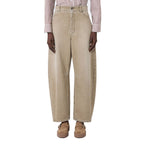 Max Mara Beige Cotton Boyfriend Jeans