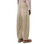 Max Mara Beige Cotton Boyfriend Jeans