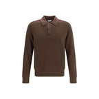 Burberry Brown Wool Oves Aries Shirt