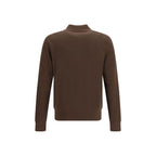 Burberry Brown Wool Oves Aries Shirt