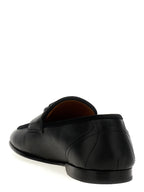 Dolce & Gabbana Black Calfskin Slip-On Loafers