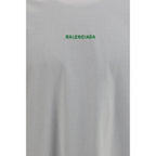 Balenciaga White Cotton T-Shirt