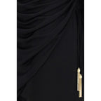 Balmain Black Viscose Casual Dress