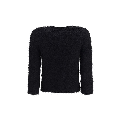 Balmain Black Viscose Full-Length Jacket