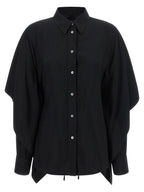 Maison Margiela Black Viscose Blouse