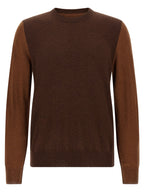 Maison Margiela Brown Wool Cardigan