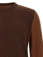 Maison Margiela Brown Wool Cardigan