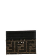 Fendi Brown Calfskin Cardholder