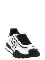 Dolce & Gabbana Bicolor Polyamide Athletic Sneakers