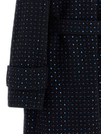 PINKO Blue Wool Coat