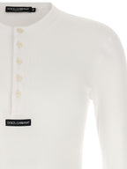 Dolce & Gabbana White Cotton T-Shirt