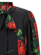 Dolce & Gabbana Black Silk Blouse
