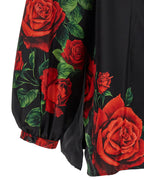 Dolce & Gabbana Black Silk Blouse