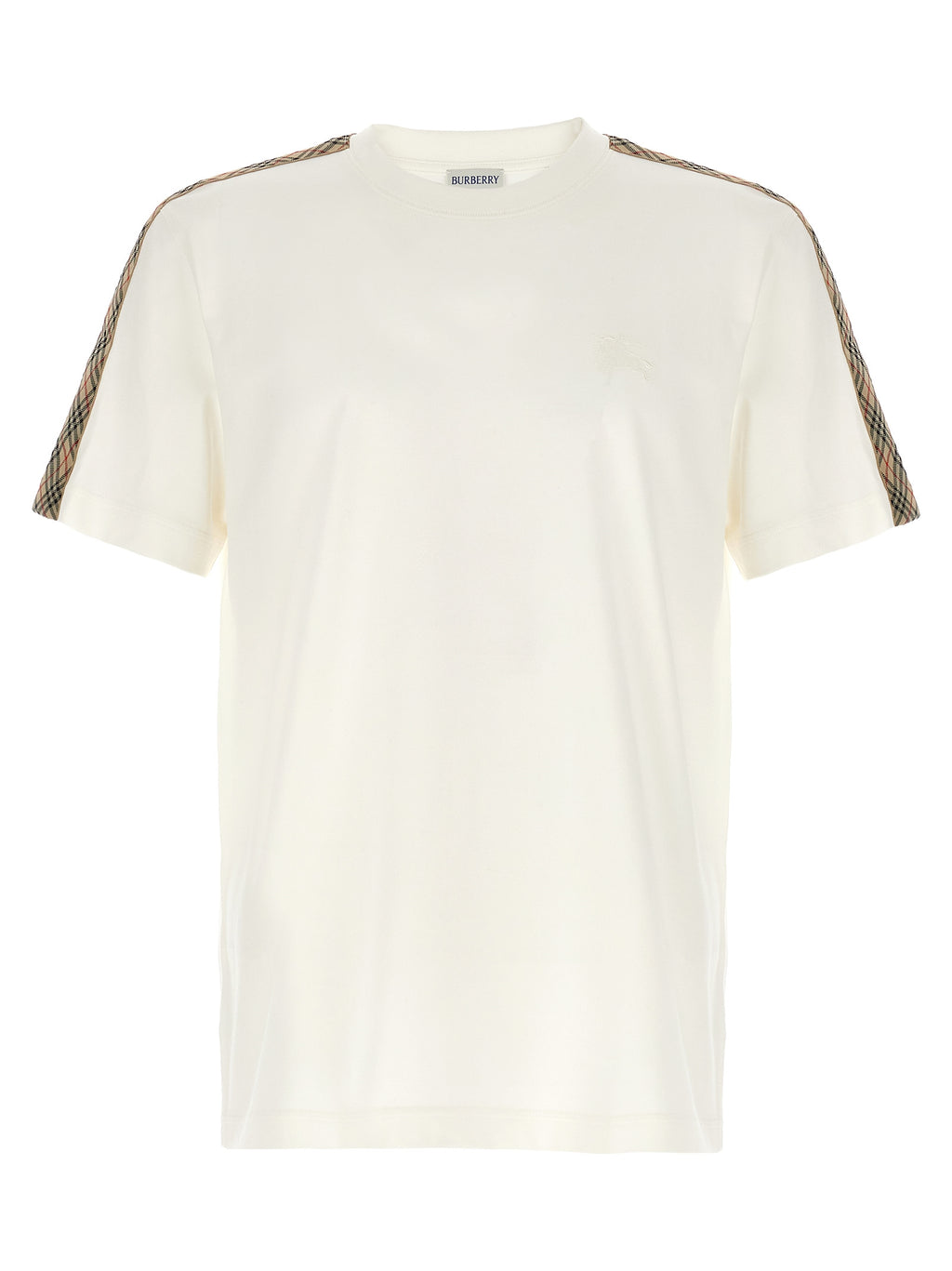 Burberry White Cotton T-Shirt