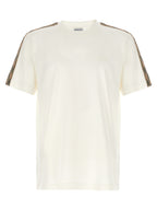 Burberry White Cotton T-Shirt