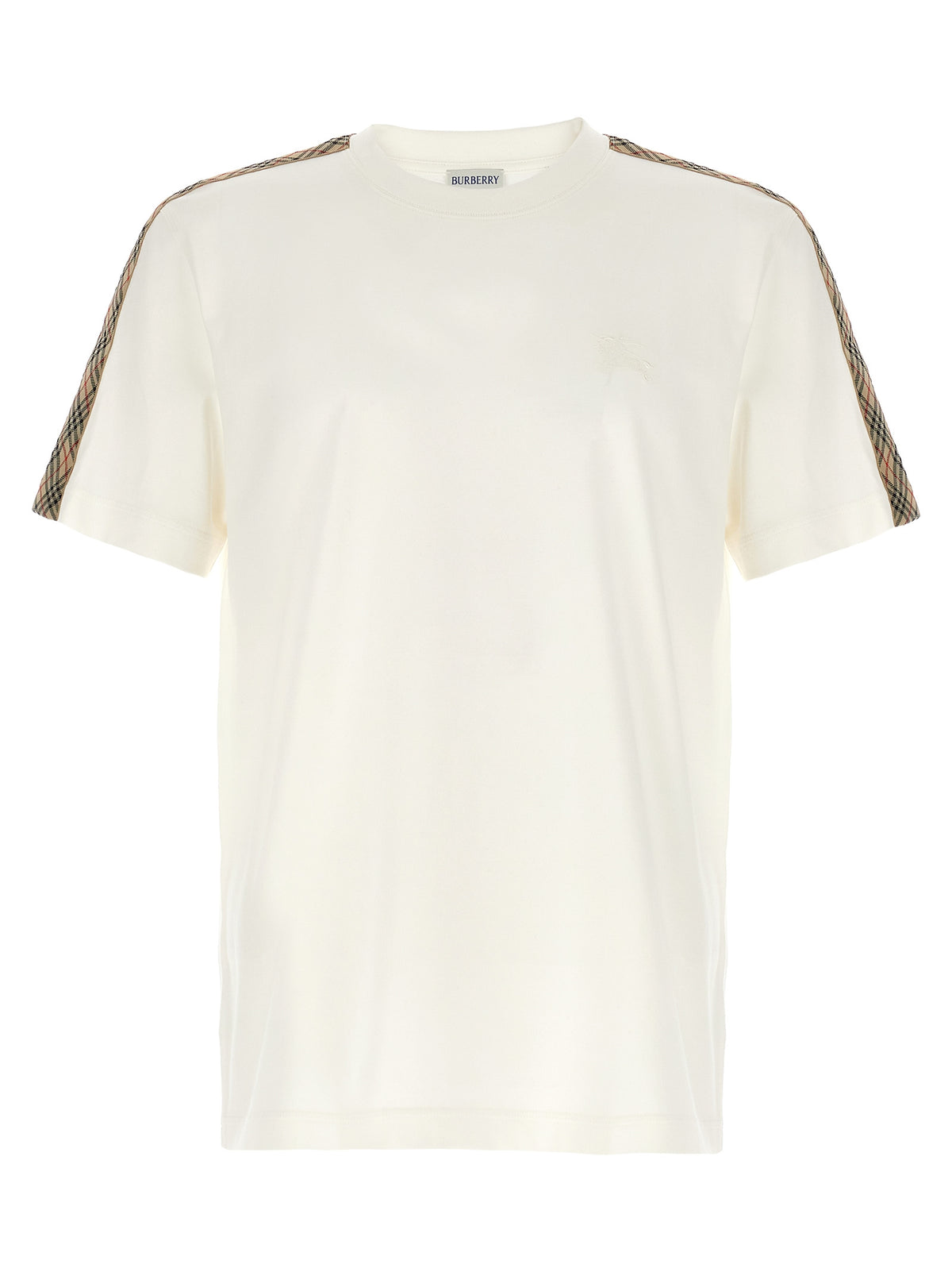 Burberry White Cotton T-Shirt