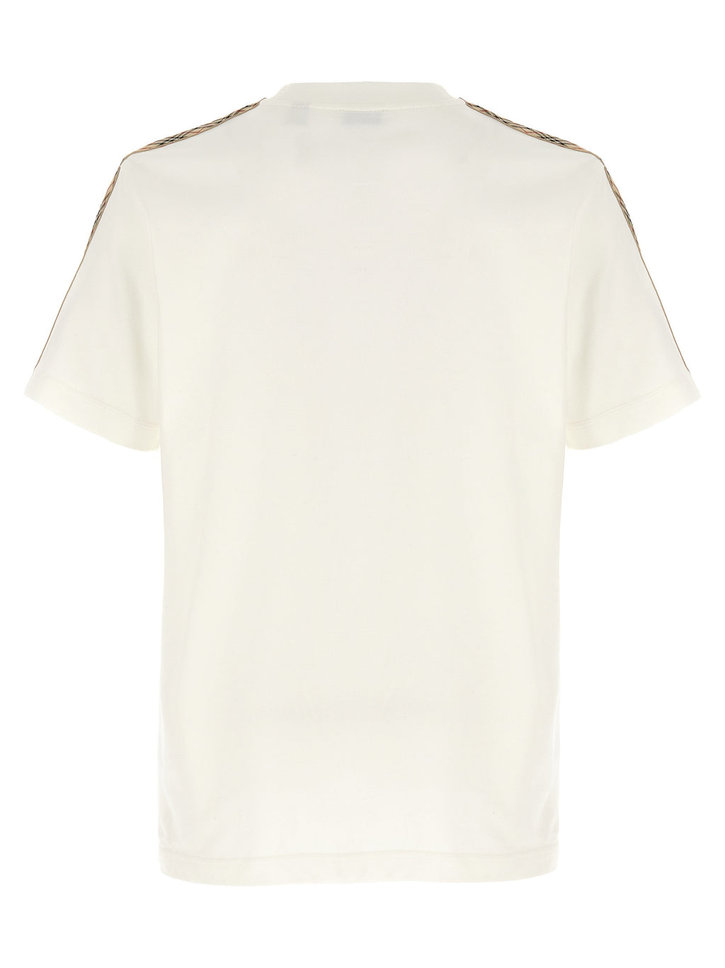 Burberry White Cotton T-Shirt