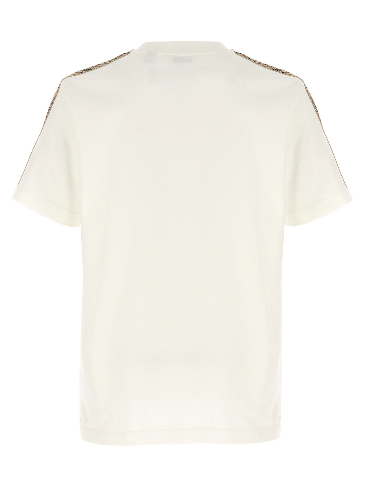 Burberry White Cotton T-Shirt