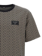 Balmain Bicolor Cotton T-Shirt