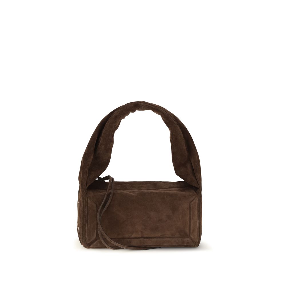 Maison Margiela Brown Calf Leather Bos Taurus Shoulder Bag