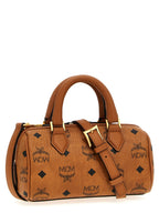 MCM Brown Polyethylene Handbag