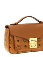 MCM Brown Polyethylene Crossbody Bag