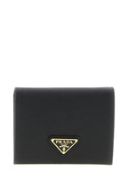 Prada Black Calfskin Cardholder