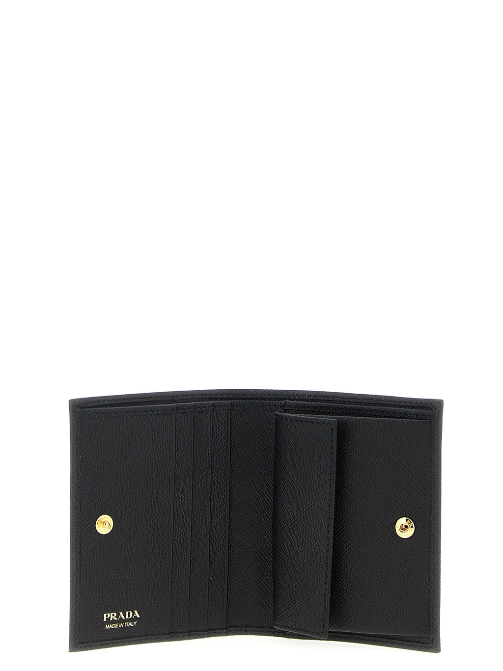 Prada Black Calfskin Cardholder