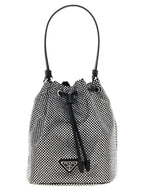 Prada Gray Viscose Handbag