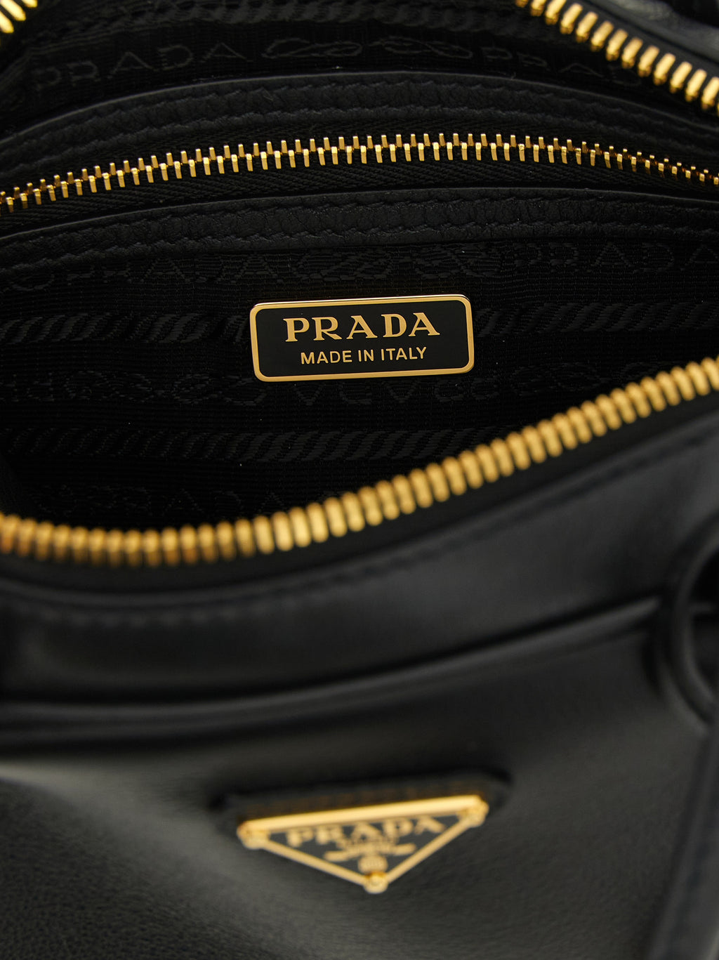 Prada Black Calfskin Handbag