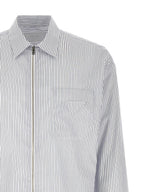 Prada Blue Cotton Blouse