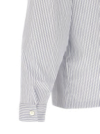Prada Blue Cotton Blouse