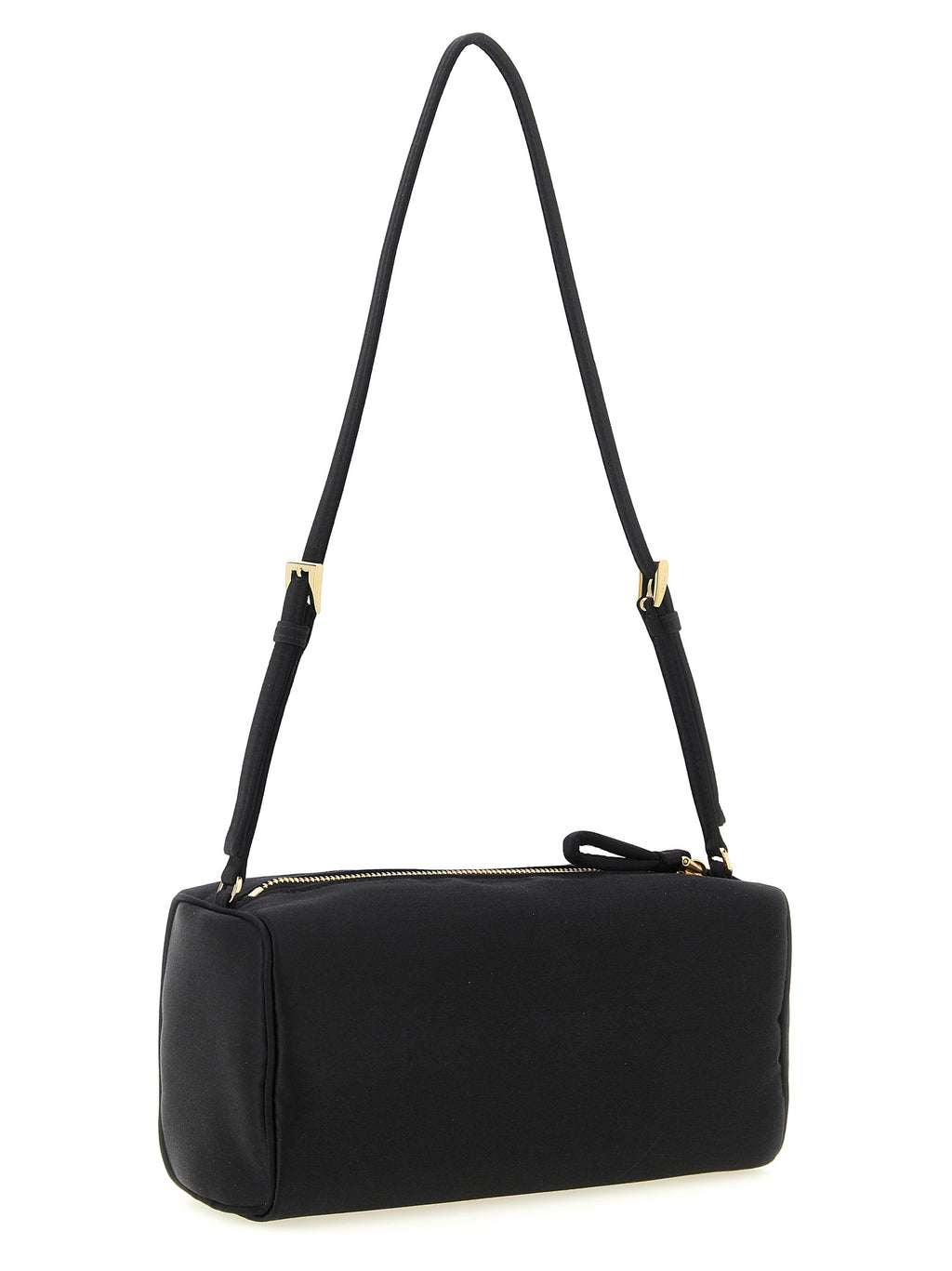 Prada Black Viscose Shoulder Bag