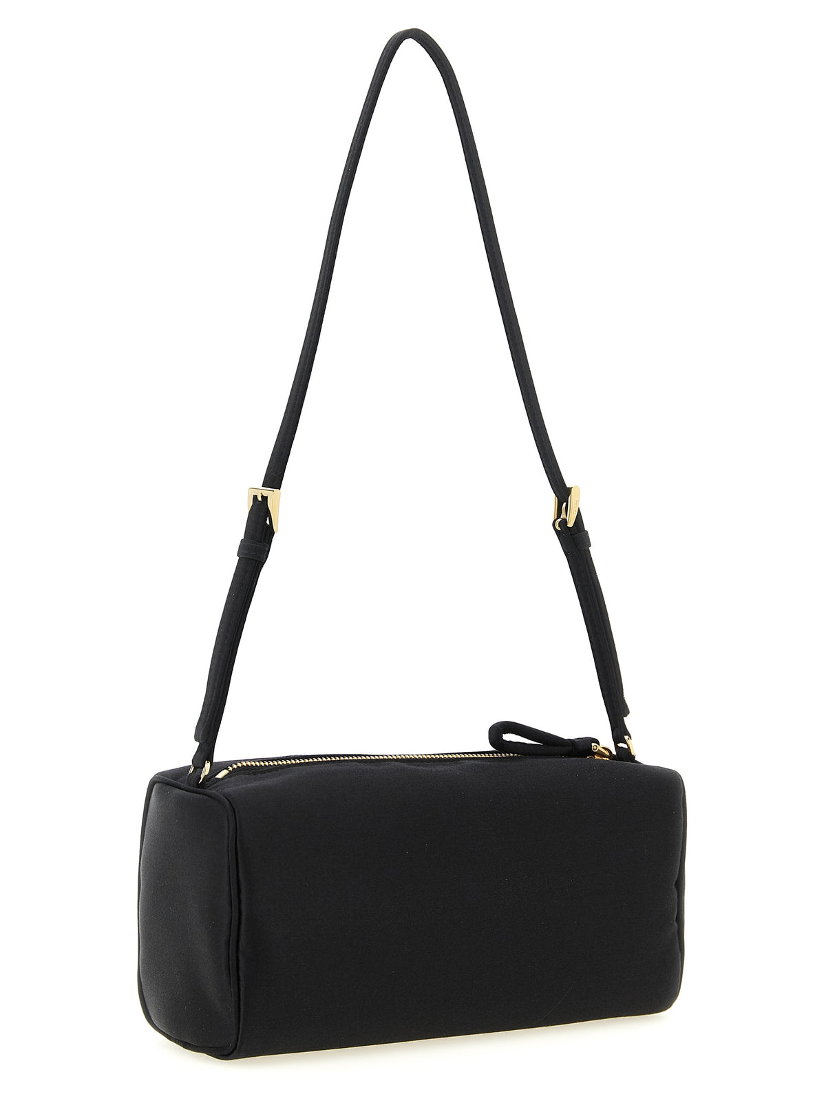 Prada Black Viscose Shoulder Bag