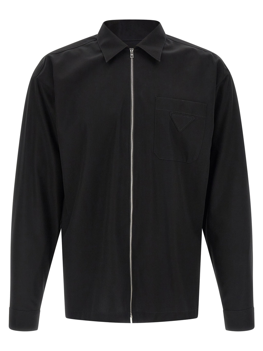 Prada Black Cotton Blouse