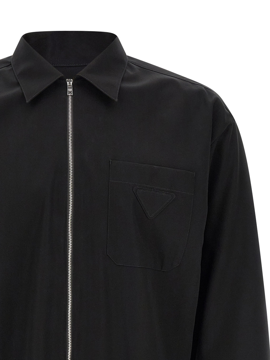 Prada Black Cotton Blouse