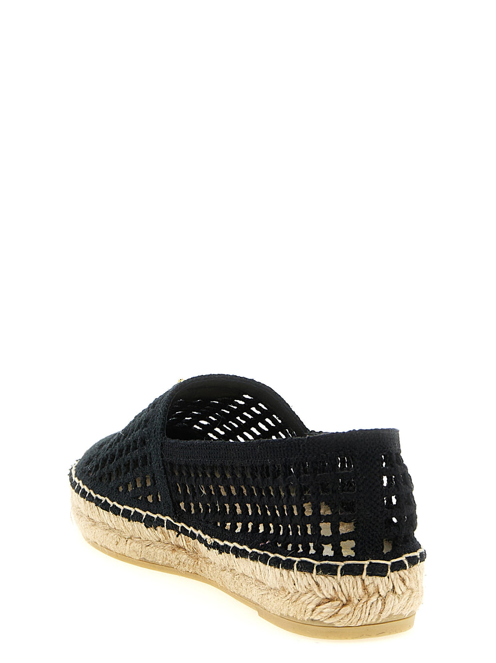 Prada Black Cotton Espadrilles