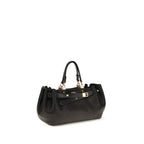 Balenciaga Black Calf Leather Bos Taurus Shoulder Bag