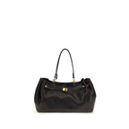Balenciaga Black Calf Leather Bos Taurus Shoulder Bag