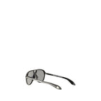 Alexander McQueen Black Acetate Sunglasses