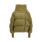 Ganni Bicolor Polyamide Full-Length Jacket