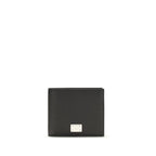 Dolce & Gabbana Black Calf Leather Bos Taurus Wallet