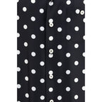 Dolce & Gabbana Black Silk Pattern Shirt